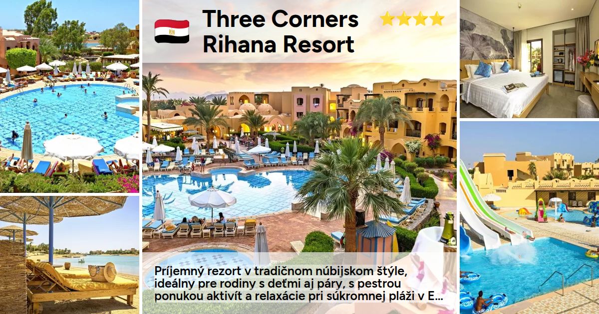 three corners el gouna rihana resort