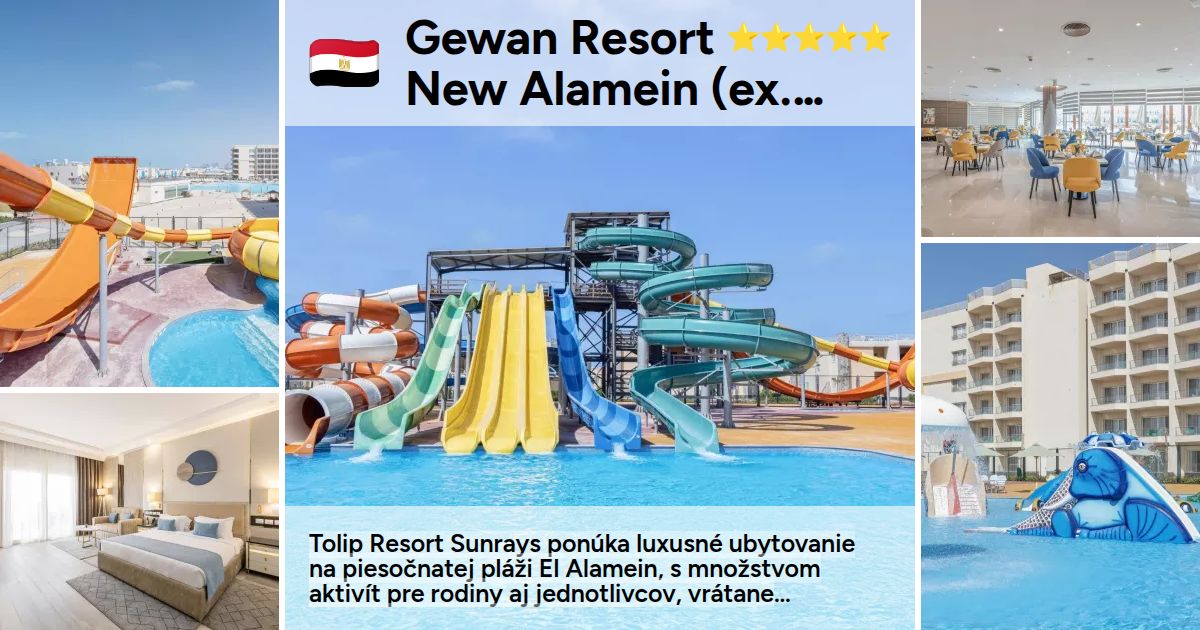 Tolip Resort Sunrays (5* Hotel) - El Alamein - Marsa Matrouh - EG