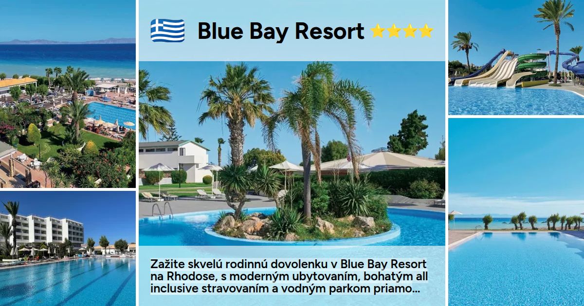 Blue Bay Resort (4* Hotel) - Ialyssos - Rhodos - CK Tip Travel