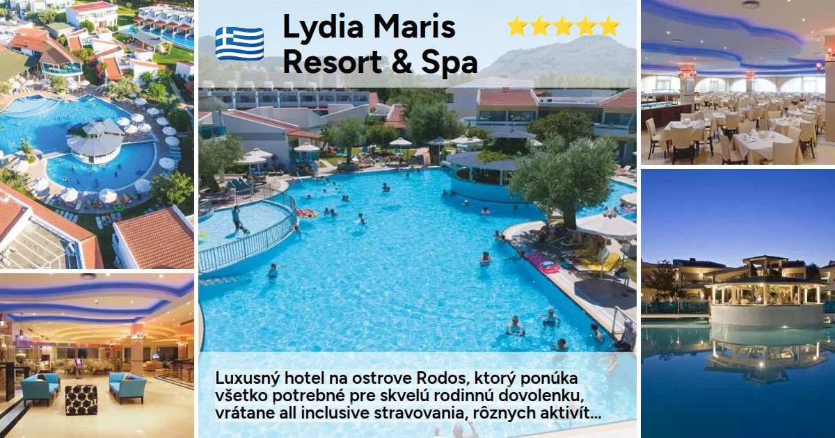 hotel lydia maris & spa rhodos