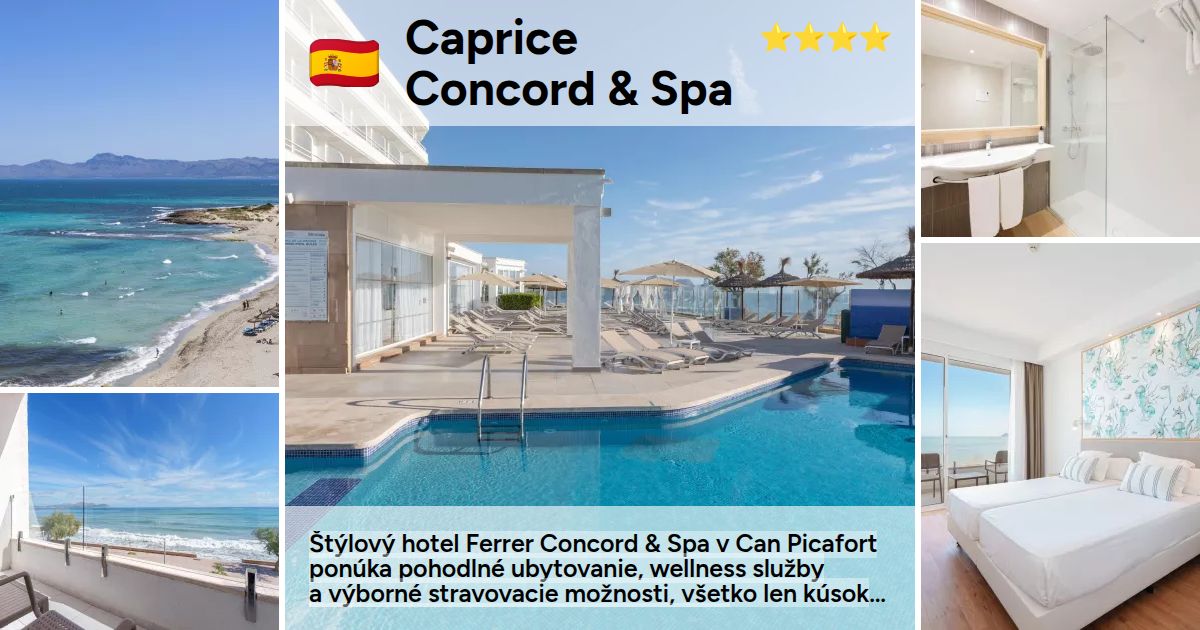 hotel ferrer concord can picafort mallorca