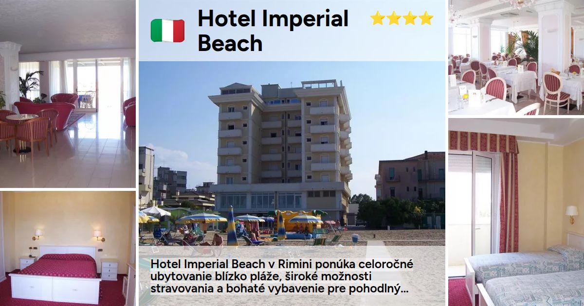 Hotel Imperial Beach (4*) - Rimini - Rivabella - Rimini - IT