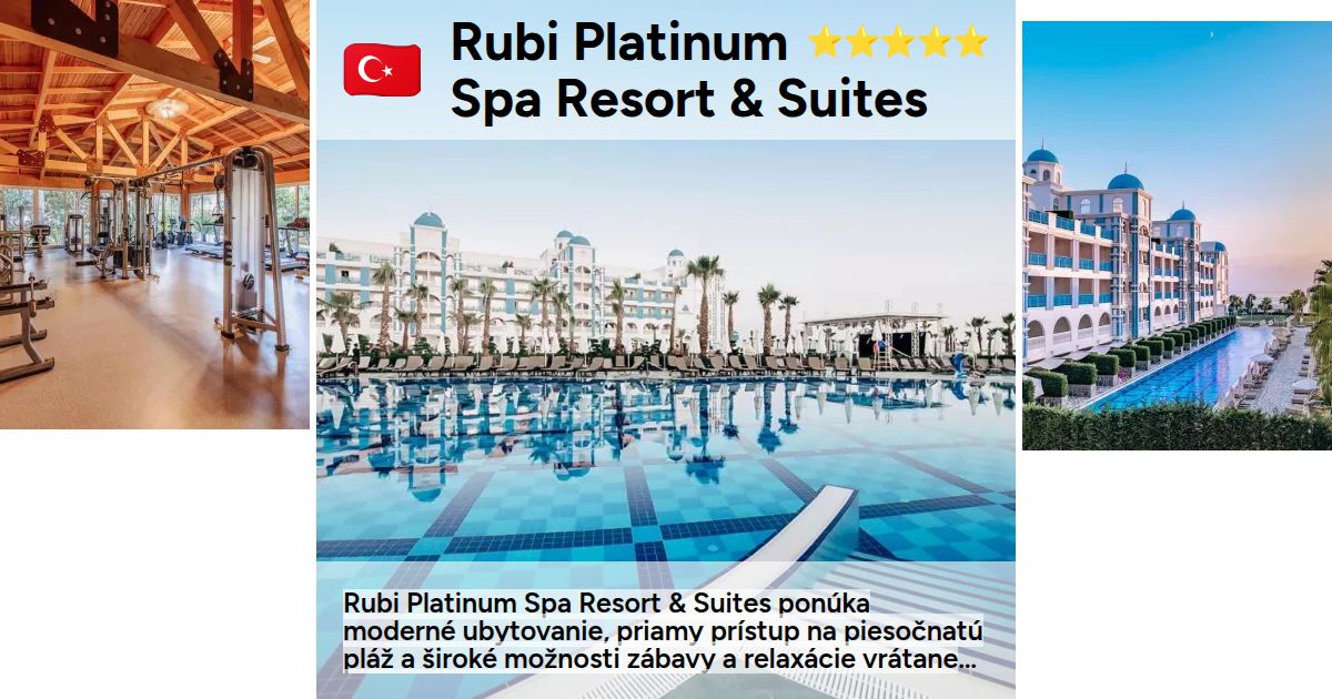 alanya rubi platinum spa resort & suites